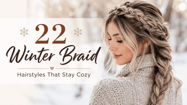 winter braid hairstyles