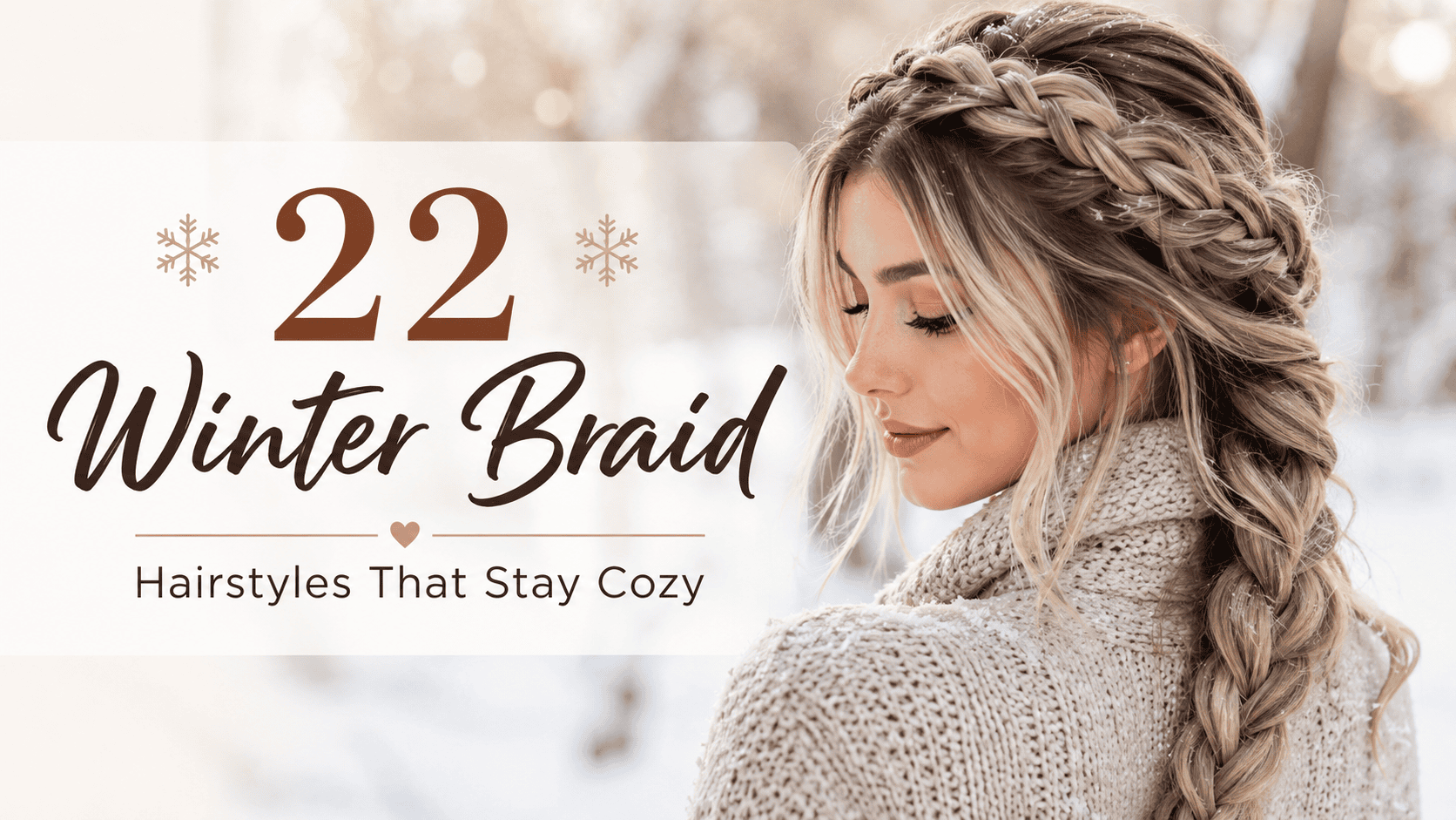 winter braid hairstyles