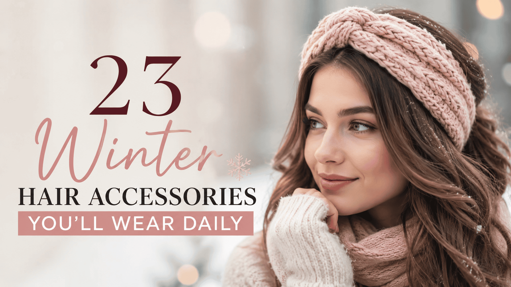 winter hair accessories