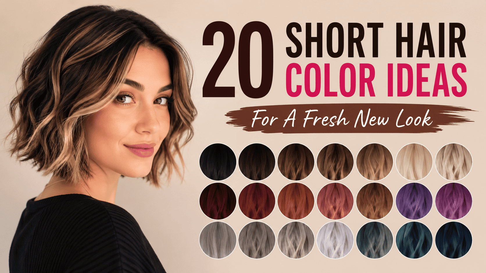short hair color