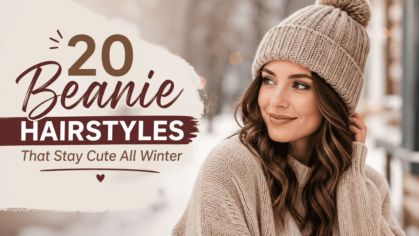 beanie hairstyles