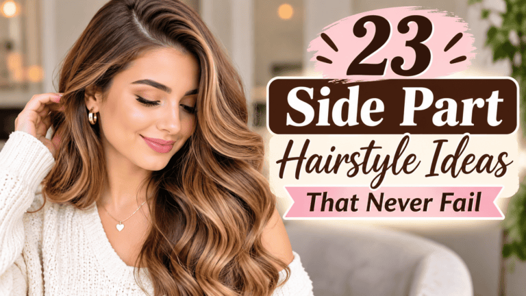 side part hairstyle ideas