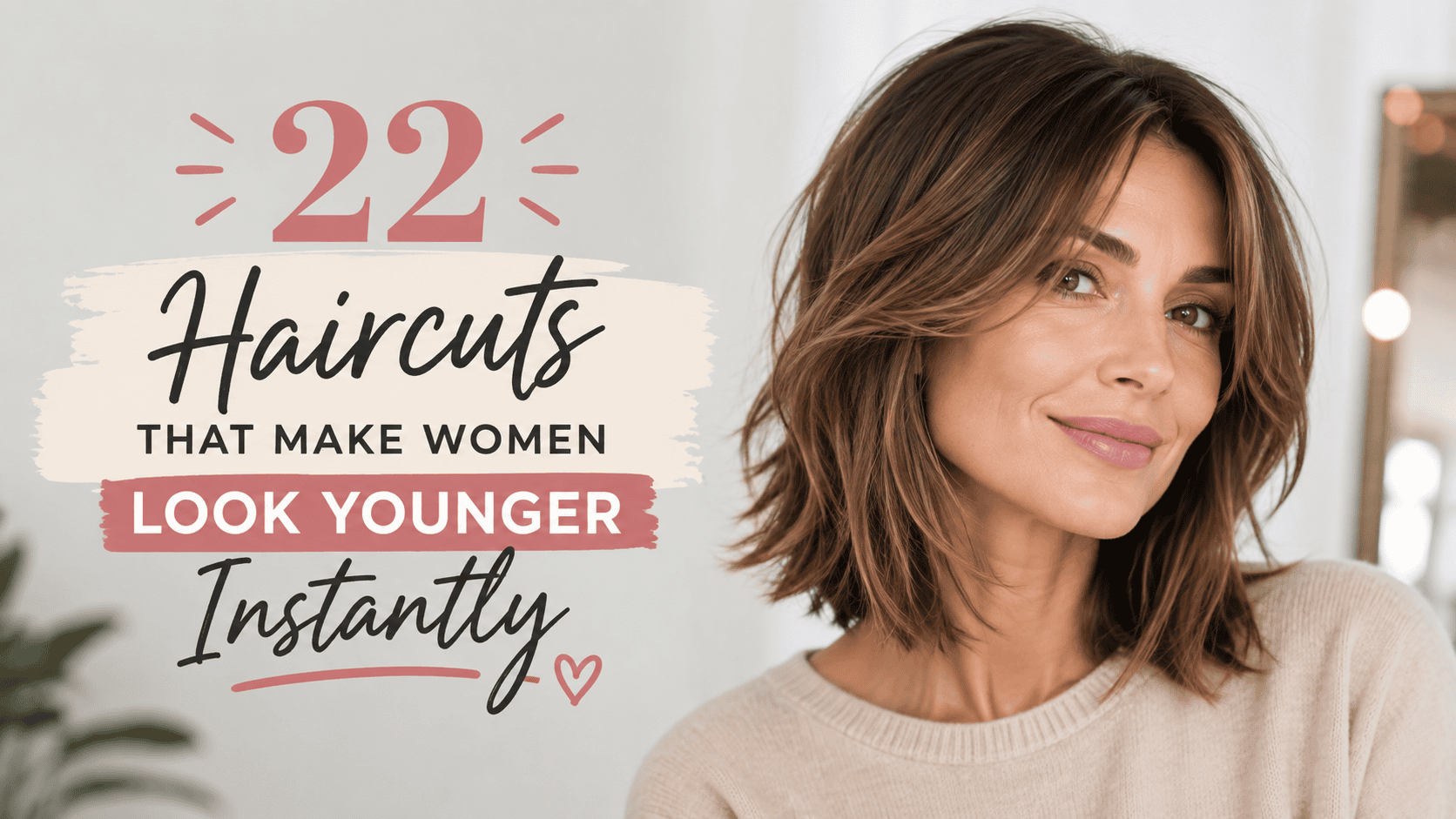 woman look younger