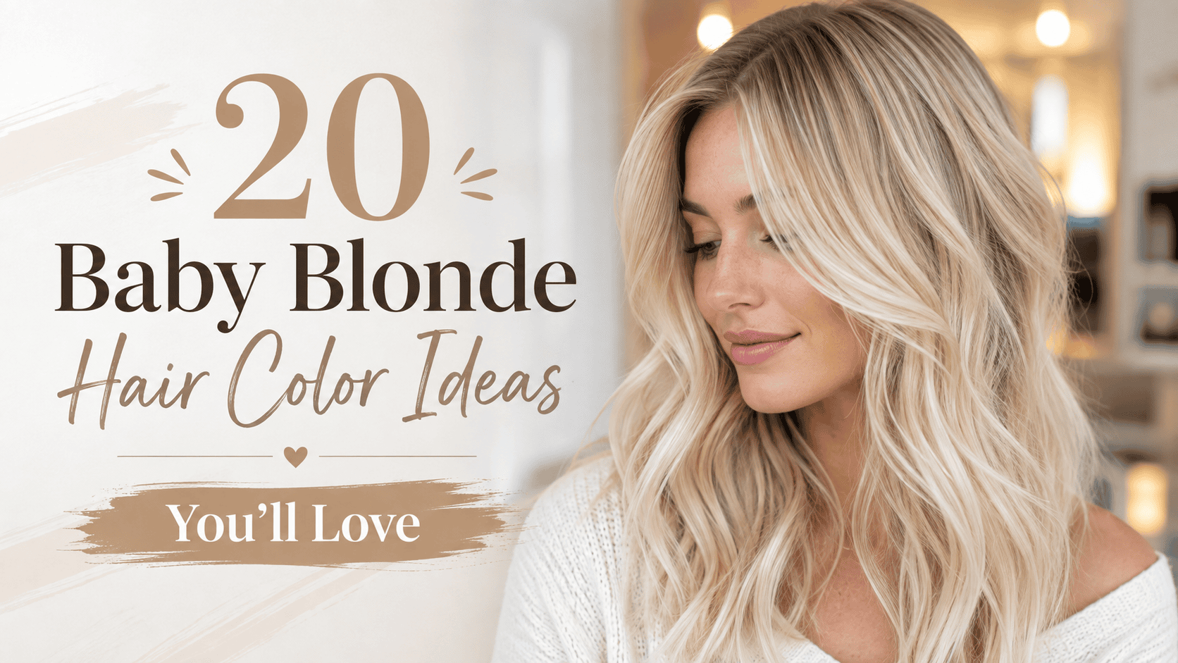 baby blonde hair color