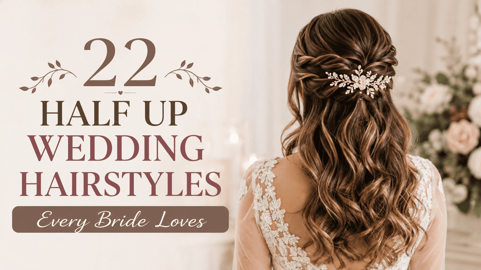 half up wedding hairstyles