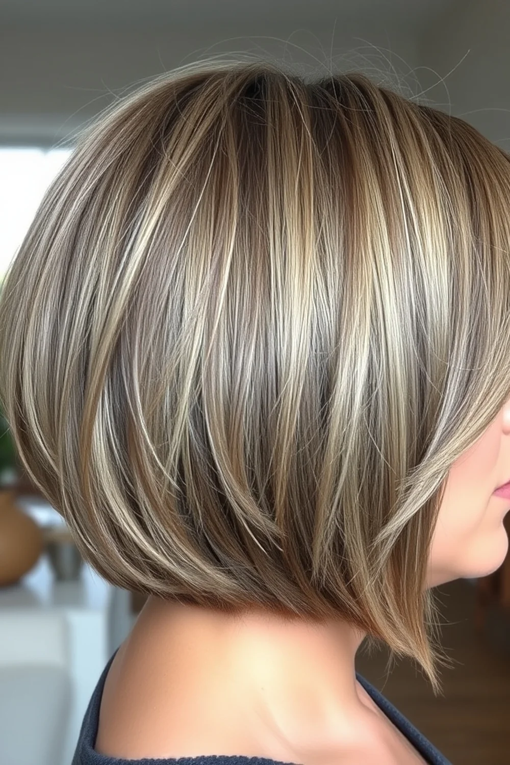 Textured Bob Layers - air dry layers