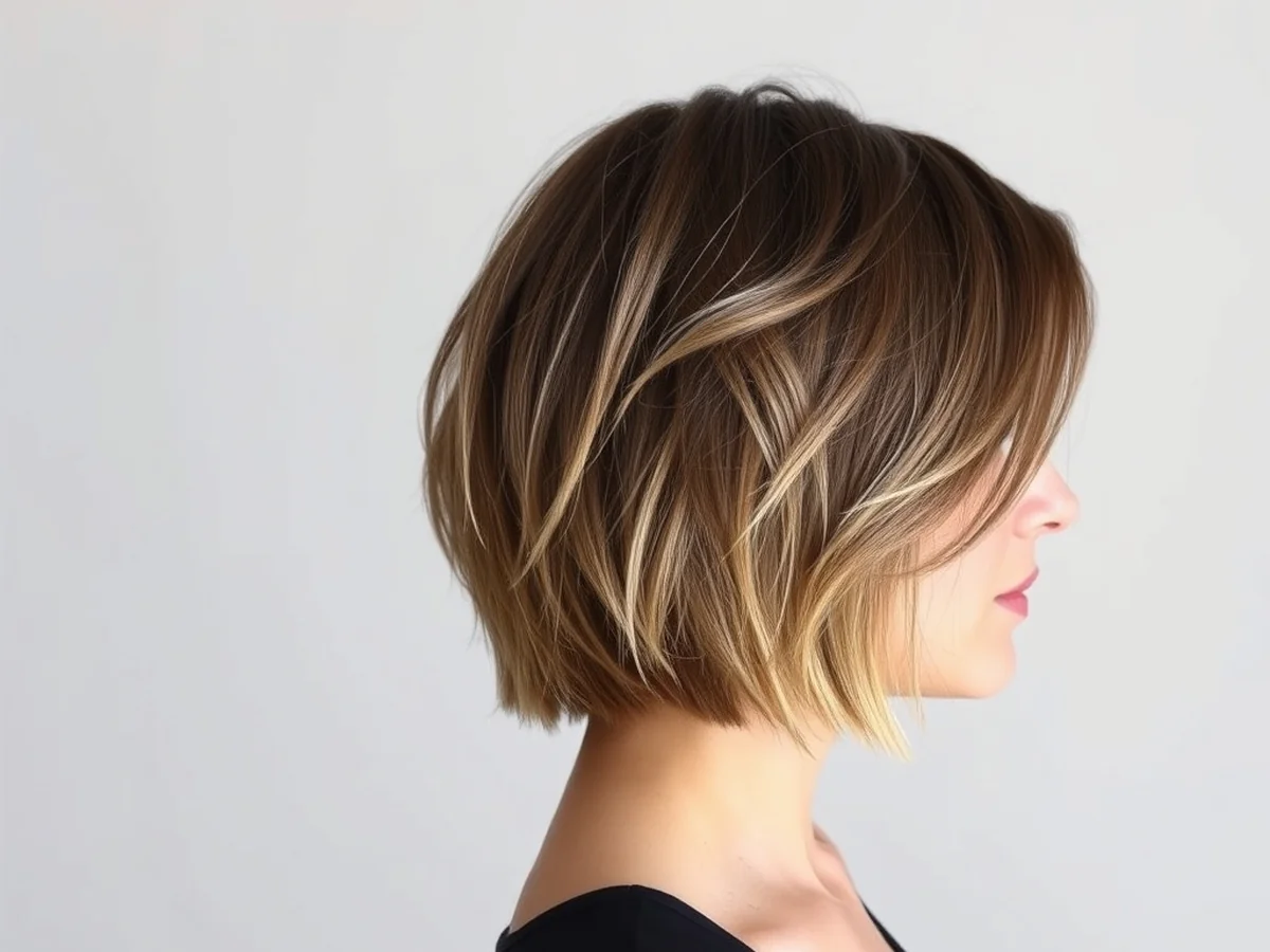 Disconnected Bob Cut - best cuts for fine hair