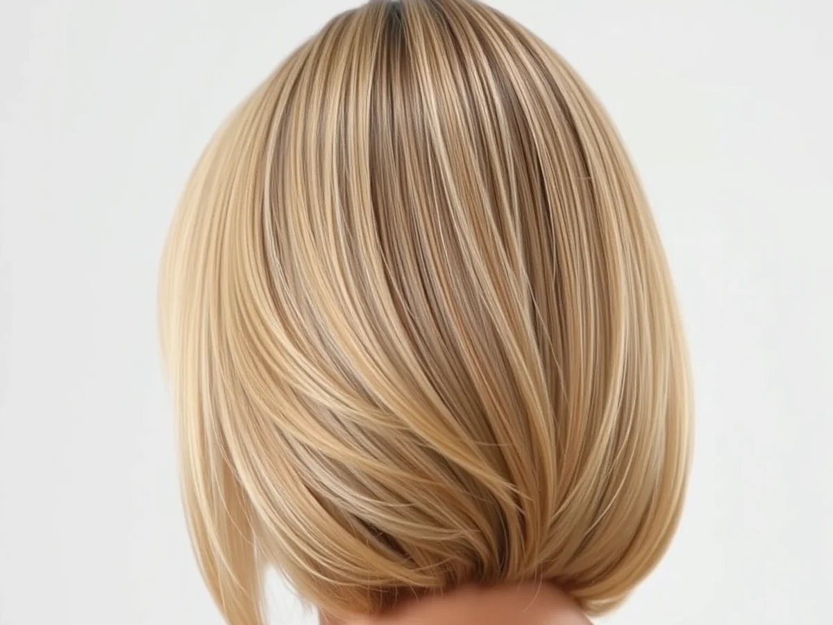 Graduated Bob Shape - best cuts for fine hair