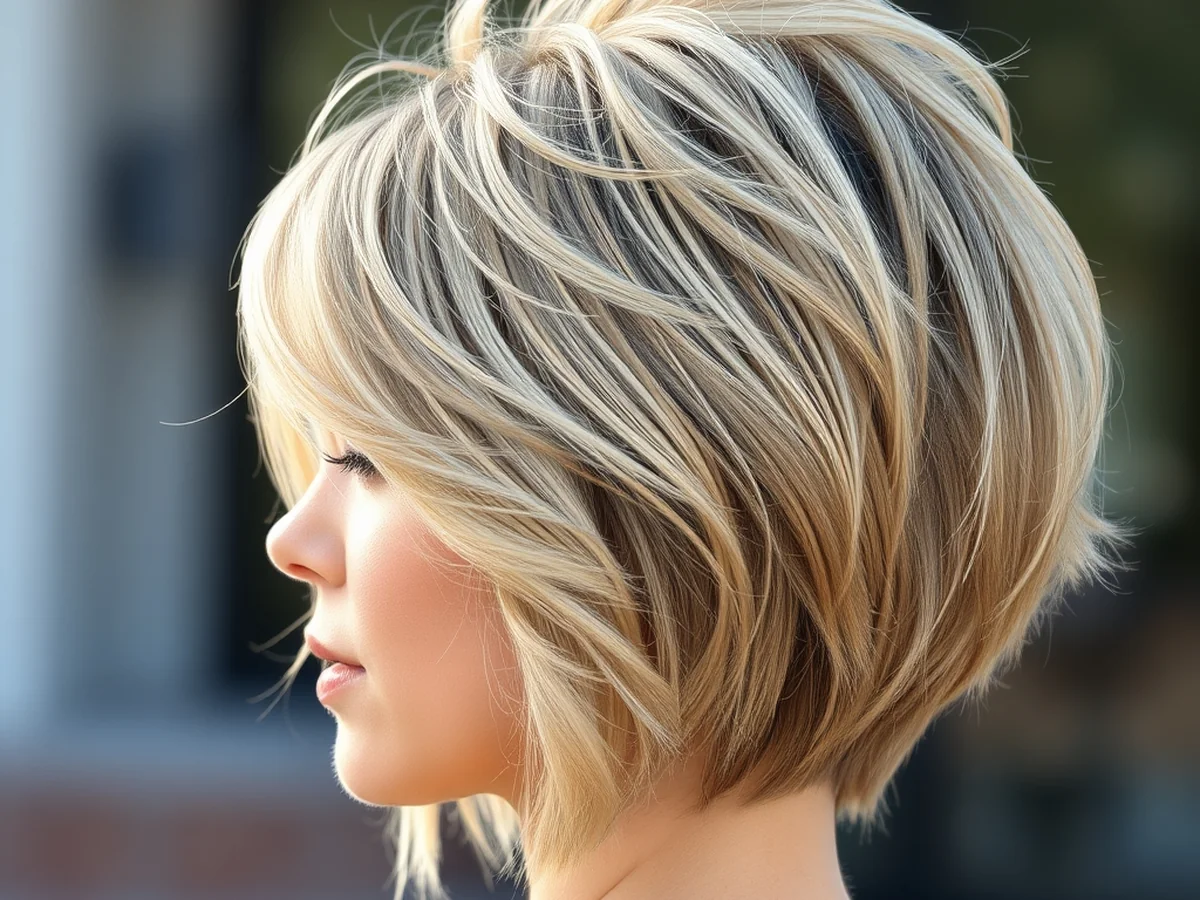 Short Shag Cut - best cuts for fine hair
