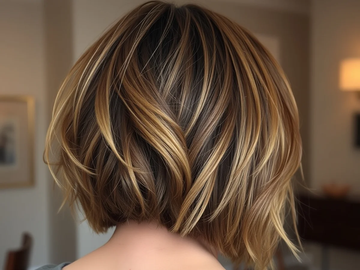 Textured Bob Cut - best cuts for fine hair