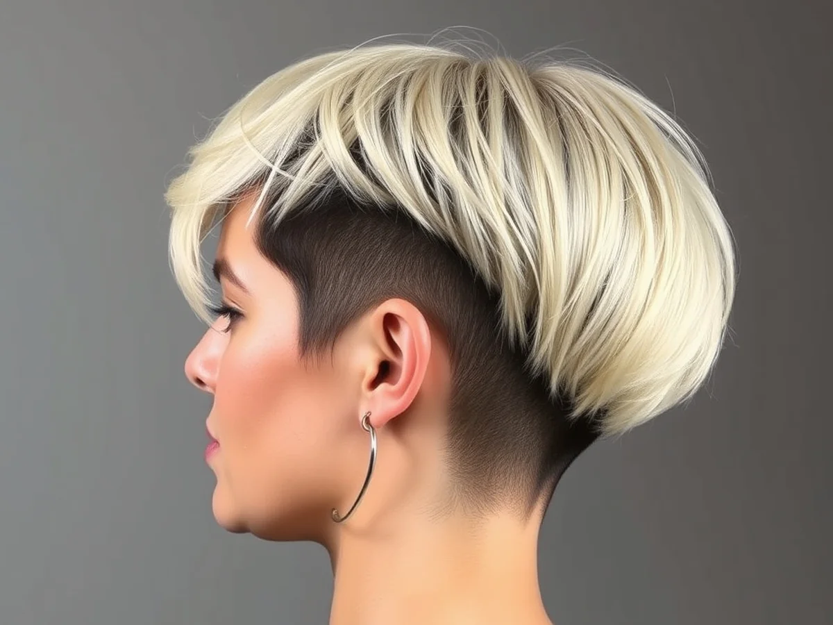 Undercut Pixie Details - best cuts for fine hair
