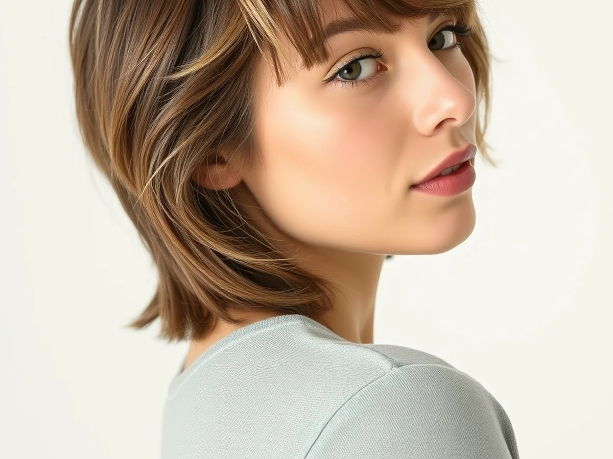 Wispy Fringe Look - best cuts for fine hair