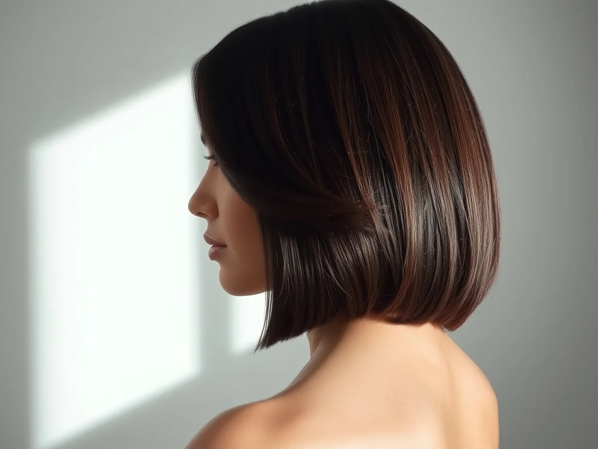 Blunt Minimalist Bob - bob hairstyles