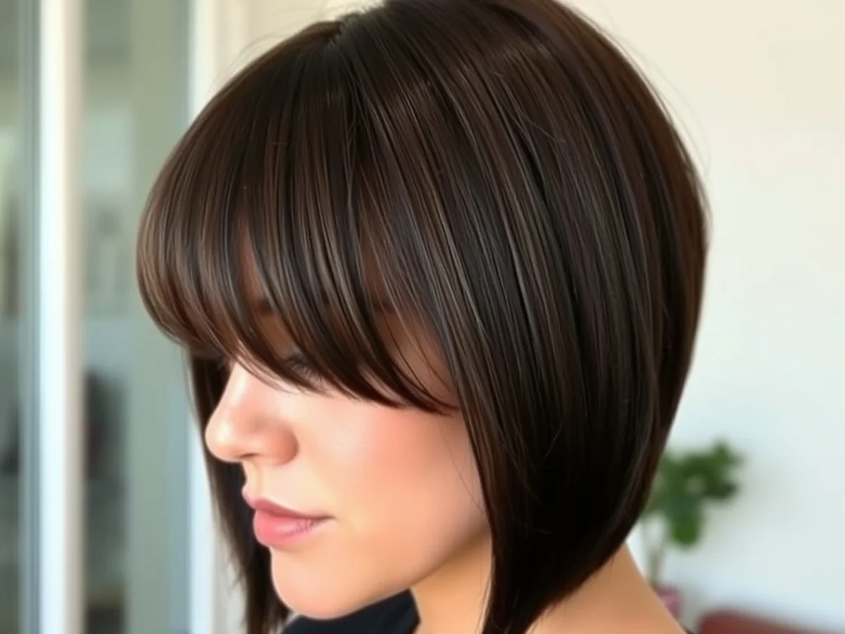 Bob With Bangs - bob hairstyles