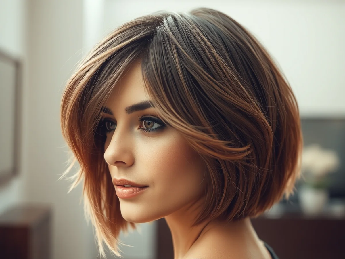 Feathered Bob Cut - bob hairstyles