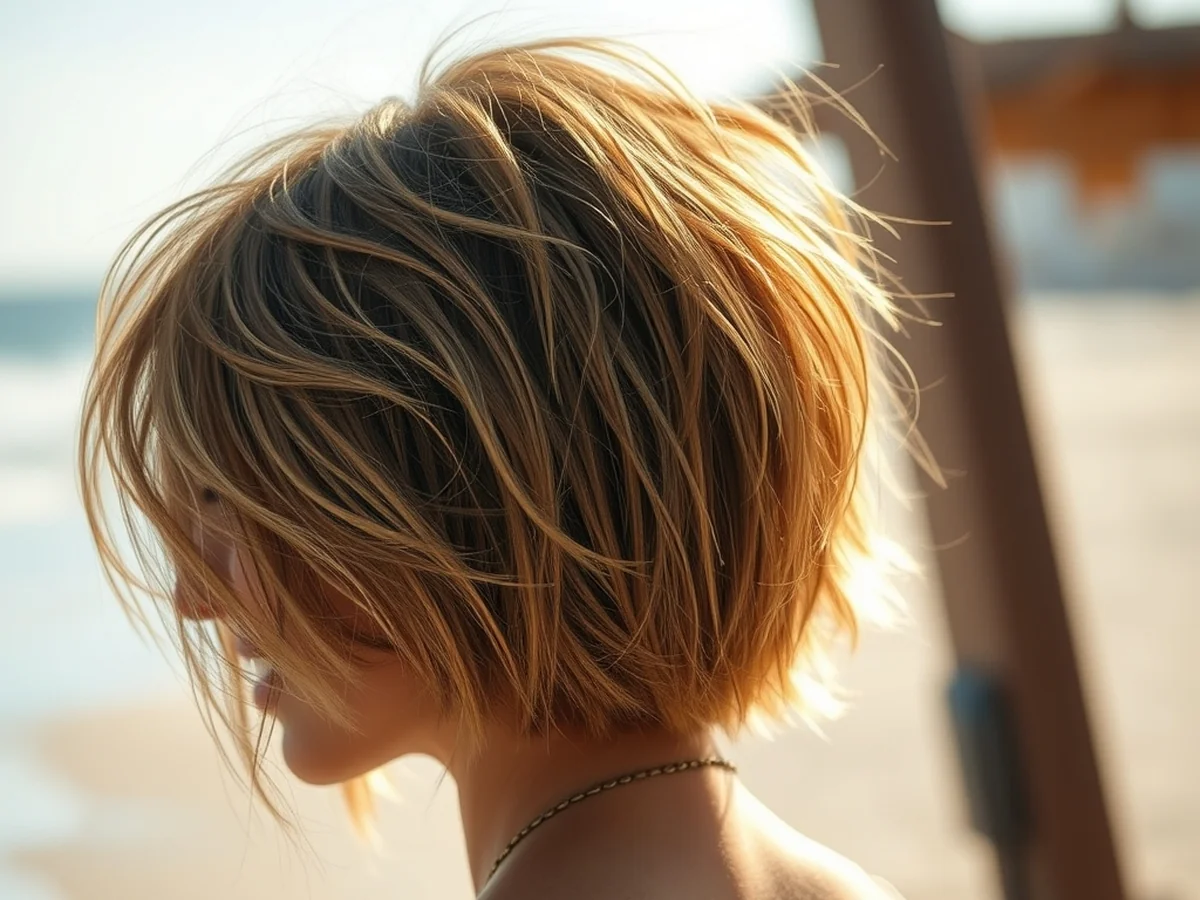 Messy Bob Look - bob hairstyles