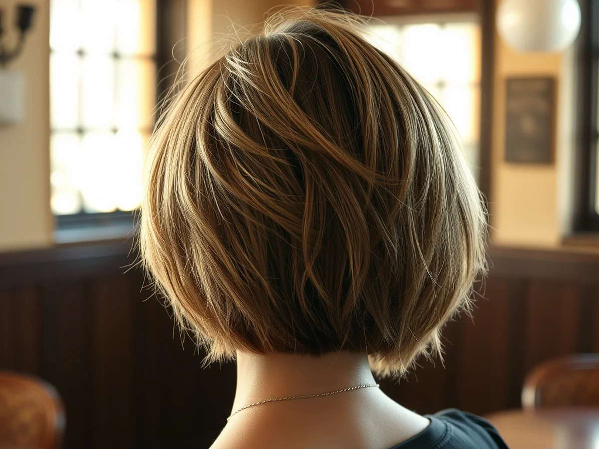 Shaggy Bob Style - bob hairstyles