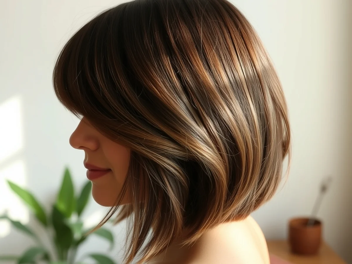 Side Part Bob - bob hairstyles