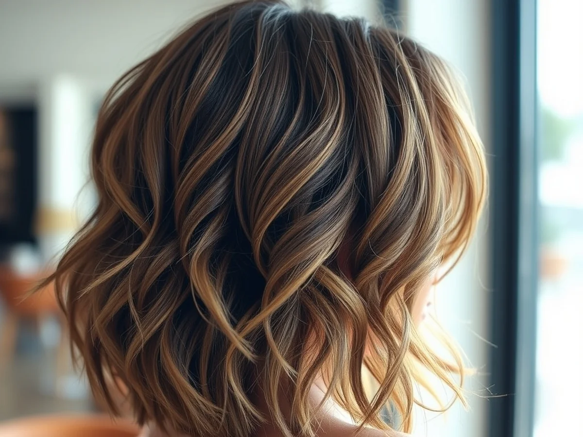 Wavy Bob Texture - bob hairstyles