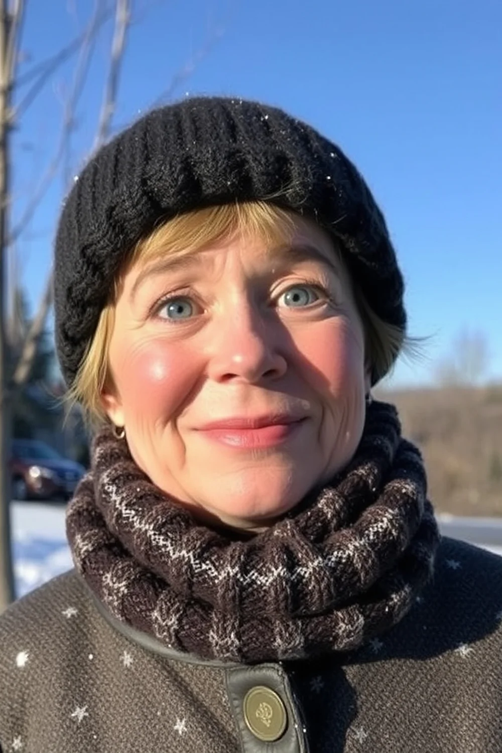 Low-Maintenance Winter Bob - chic winter bob haircut