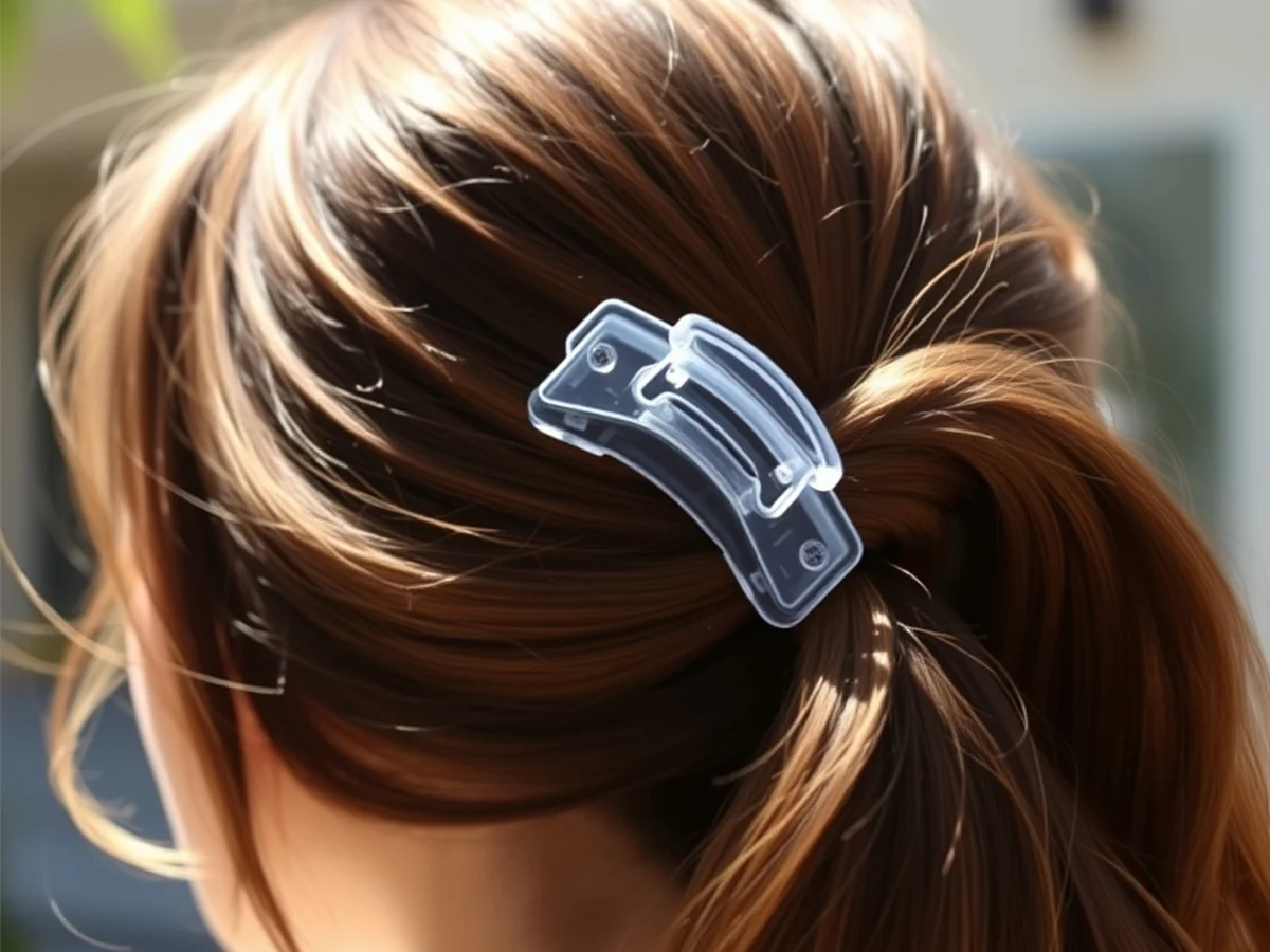 Classic Claw Clip - easy summer hairstyles