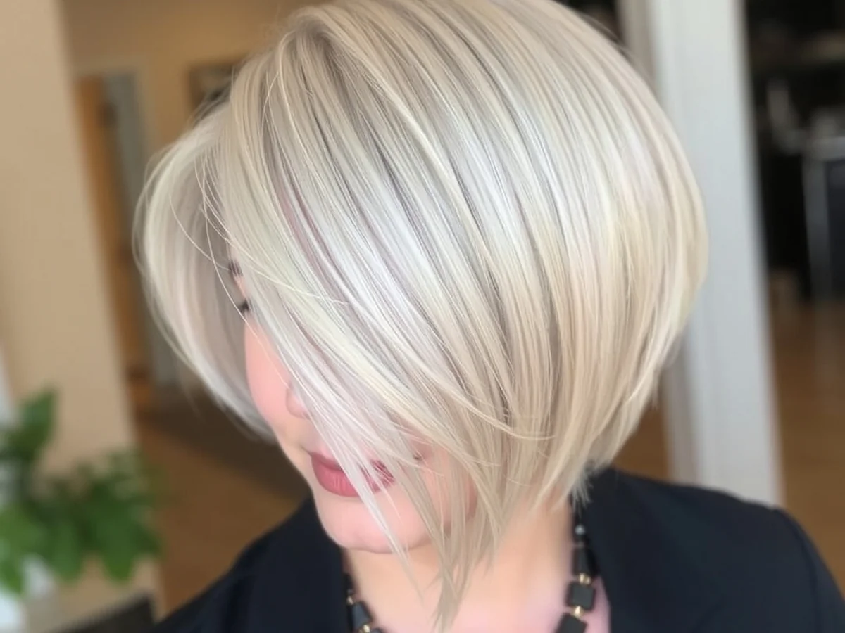 Asymmetric Bob Haircut - hairstyles that make a big statement