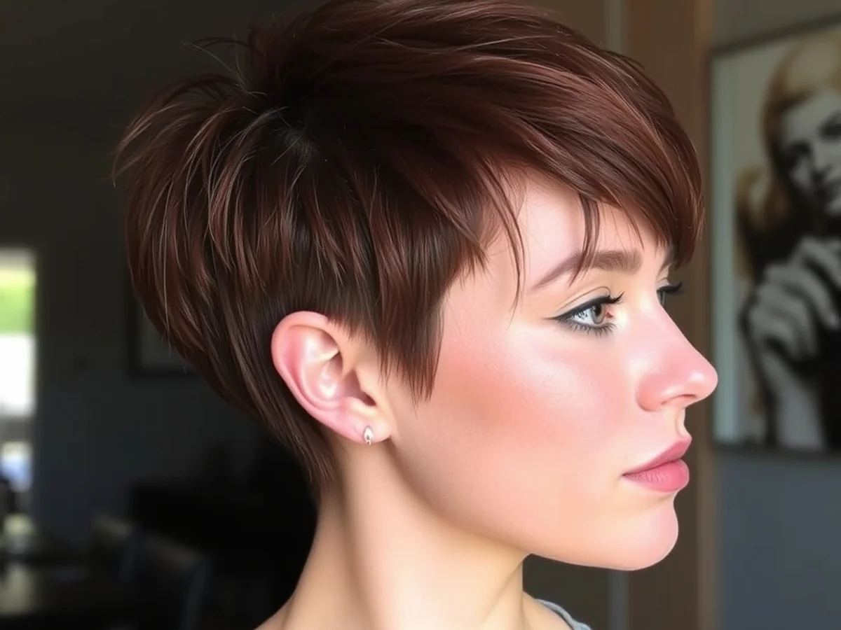 Dramatic Pixie Cut - hairstyles that make a big statement