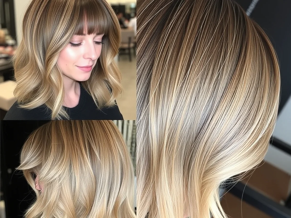 Sleek Curtain Bangs - hairstyles that make a big statement