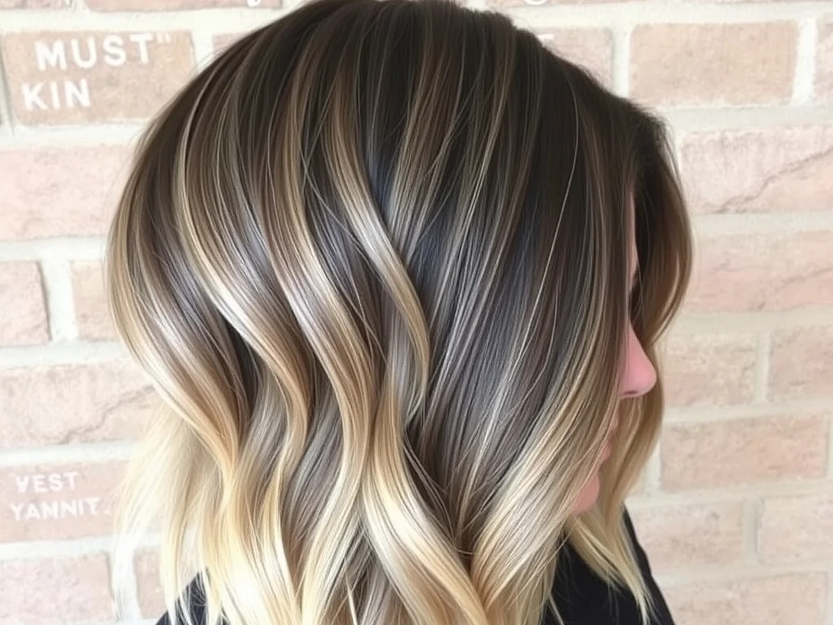 Statement Balayage Color - hairstyles that make a big statement