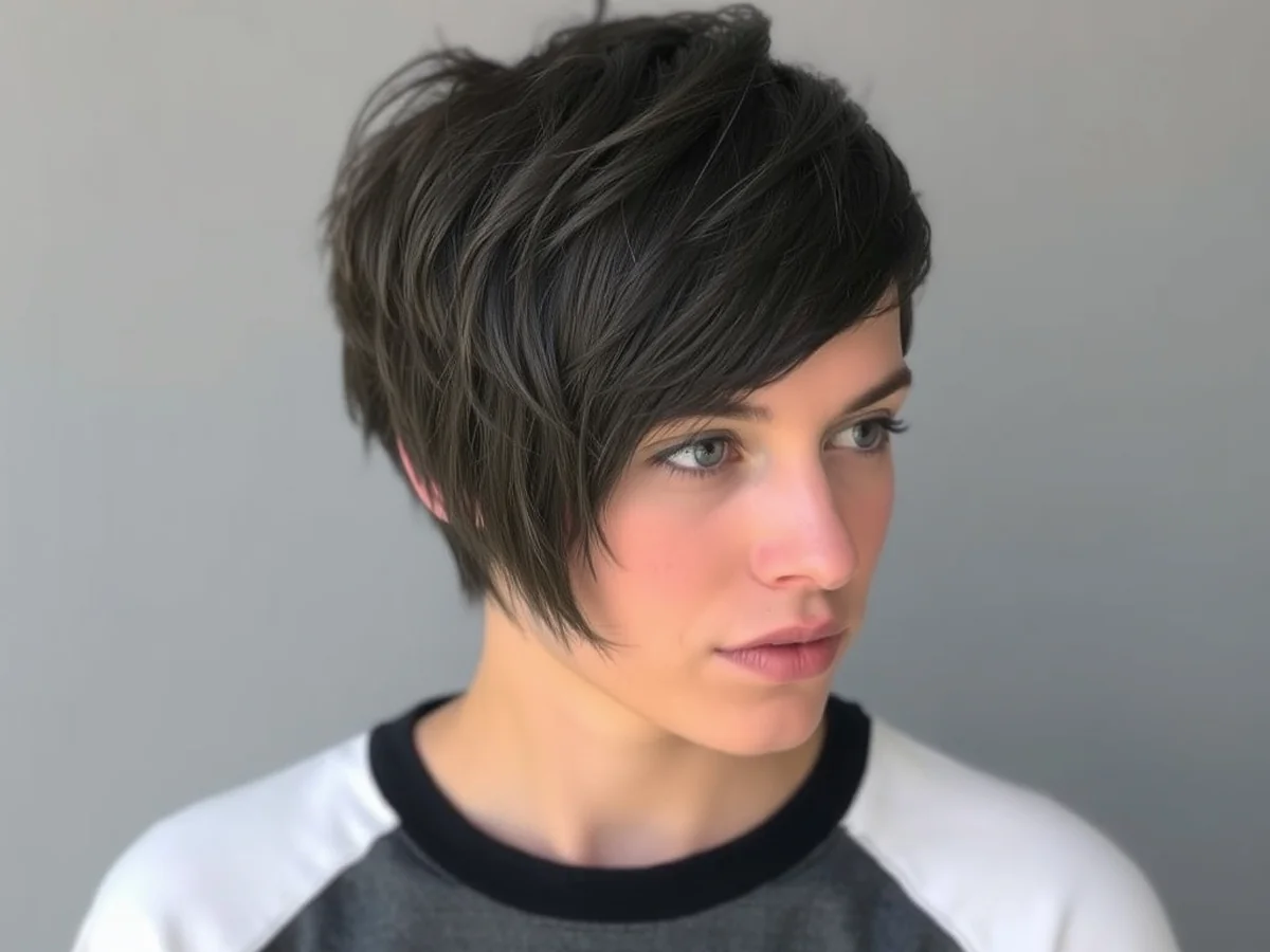 Textured Shag Haircut - hairstyles that make a big statement