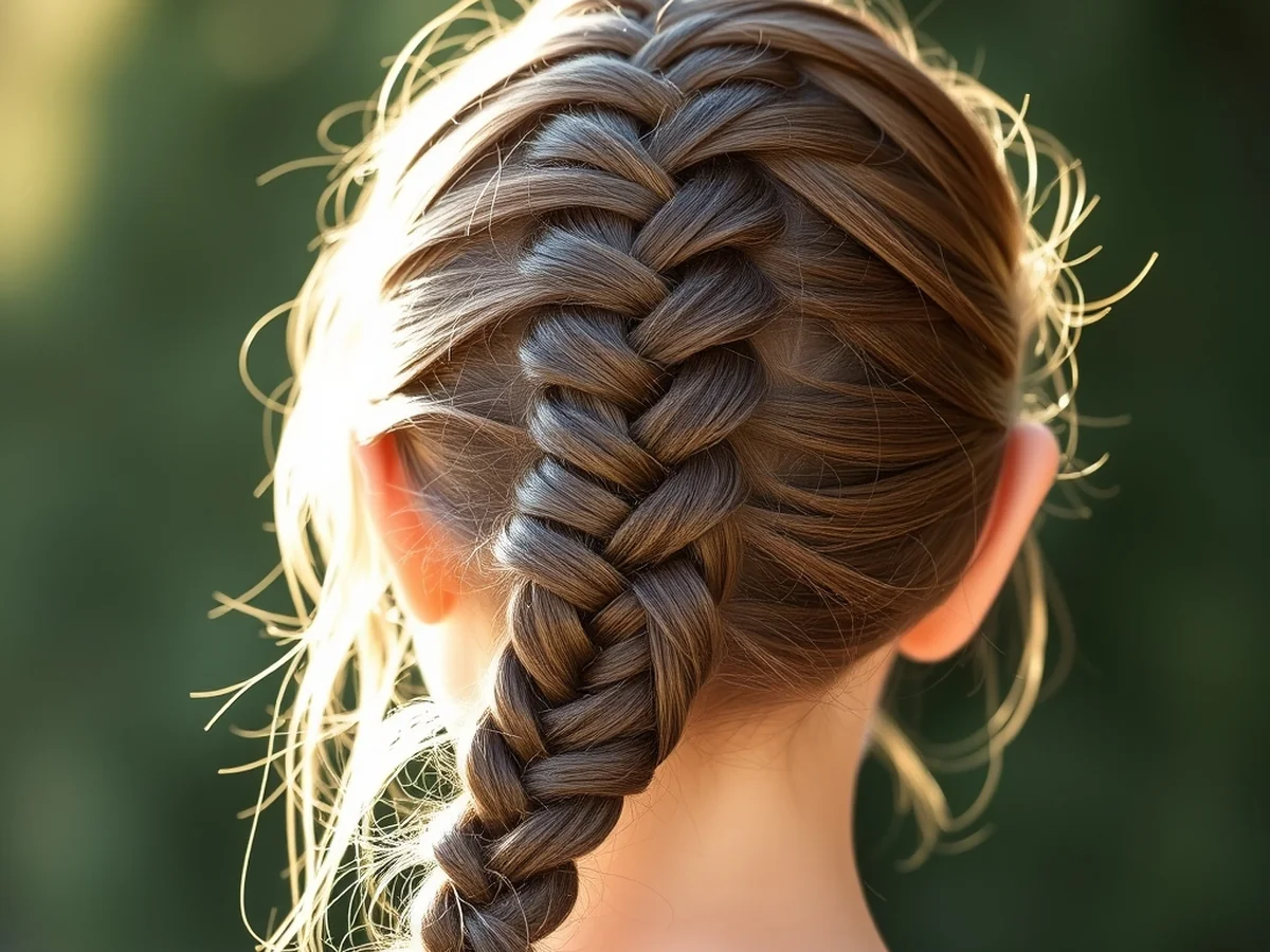 Classic French Braid - Kids Hairstyles Girls