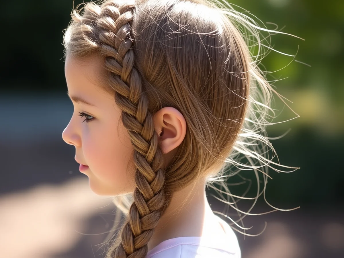 Pull Through Braid - Kids Hairstyles Girls