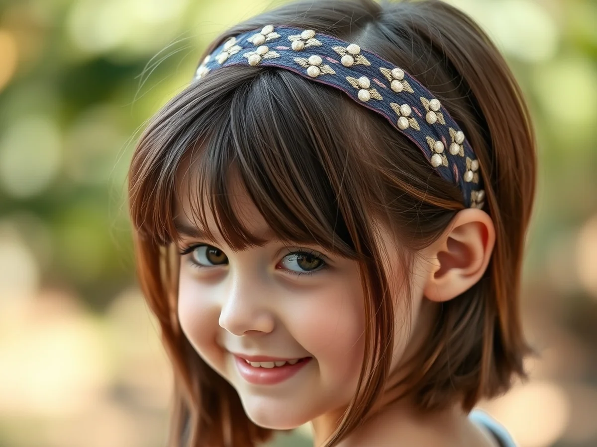 Short Hair Tucks - Kids Hairstyles Girls