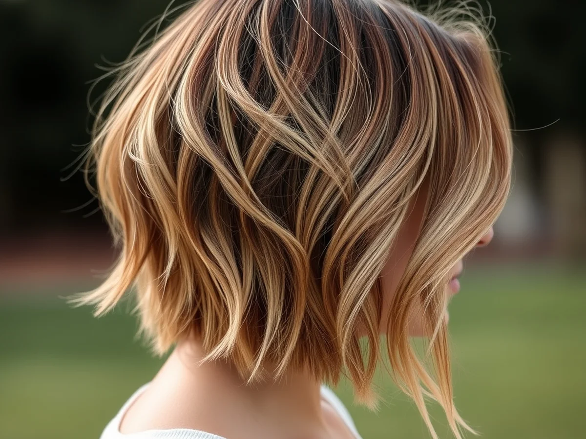 Balayage Shag Style - long shag haircuts