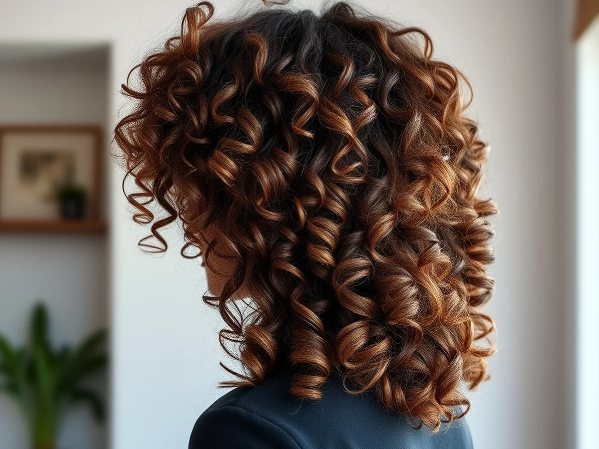 Curly Long Shag - long shag haircuts