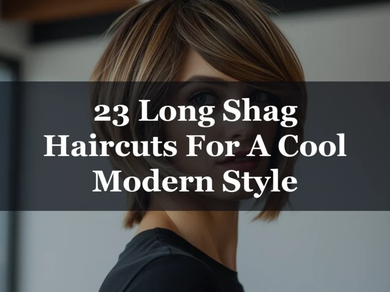 23 Long Shag Haircuts For A Cool Modern Style - long shag haircuts
