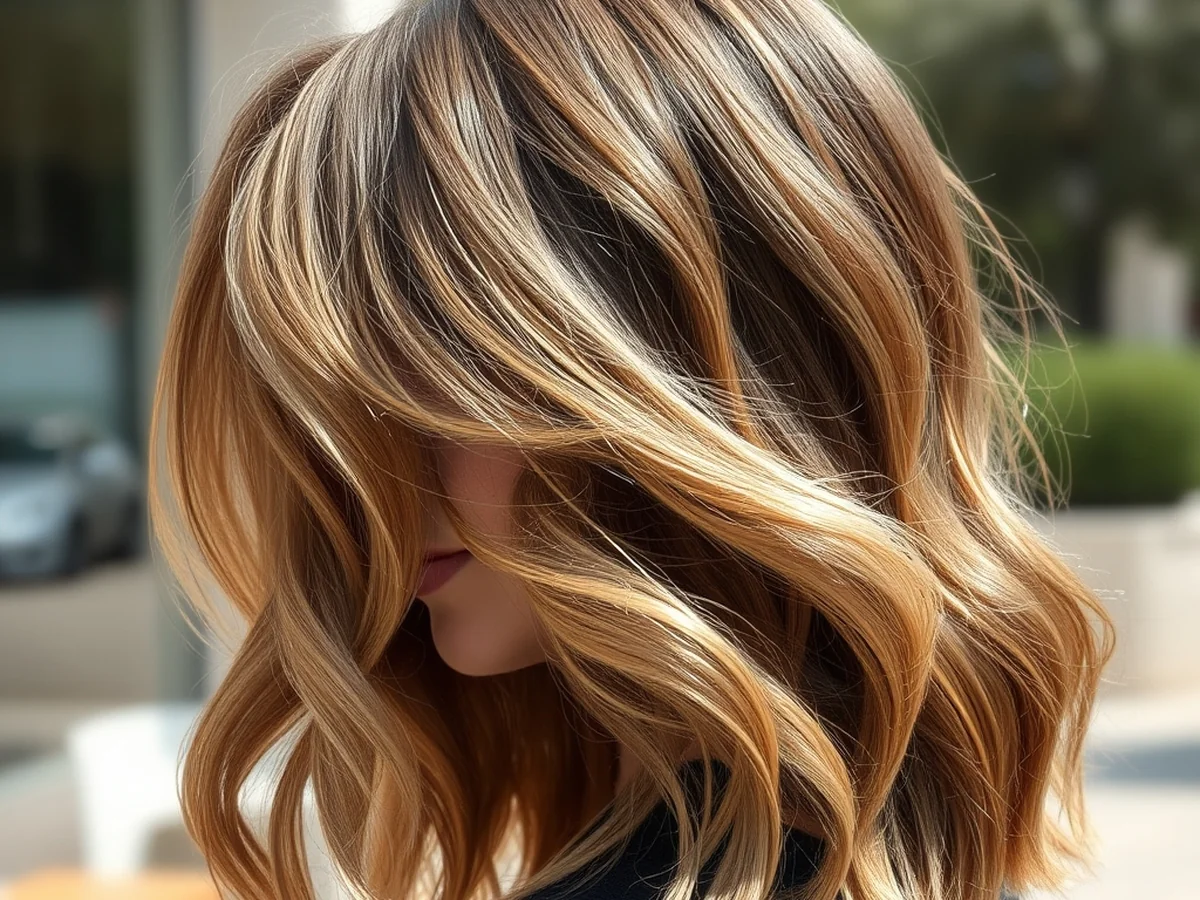 Wavy Long Shag - long shag haircuts