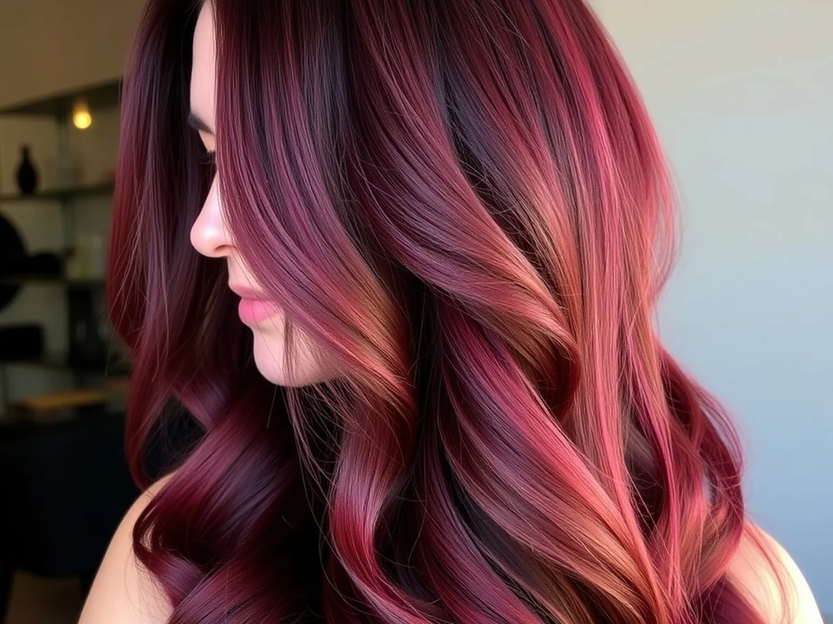 Classic Burgundy Tones - Trendy Hair Colors
