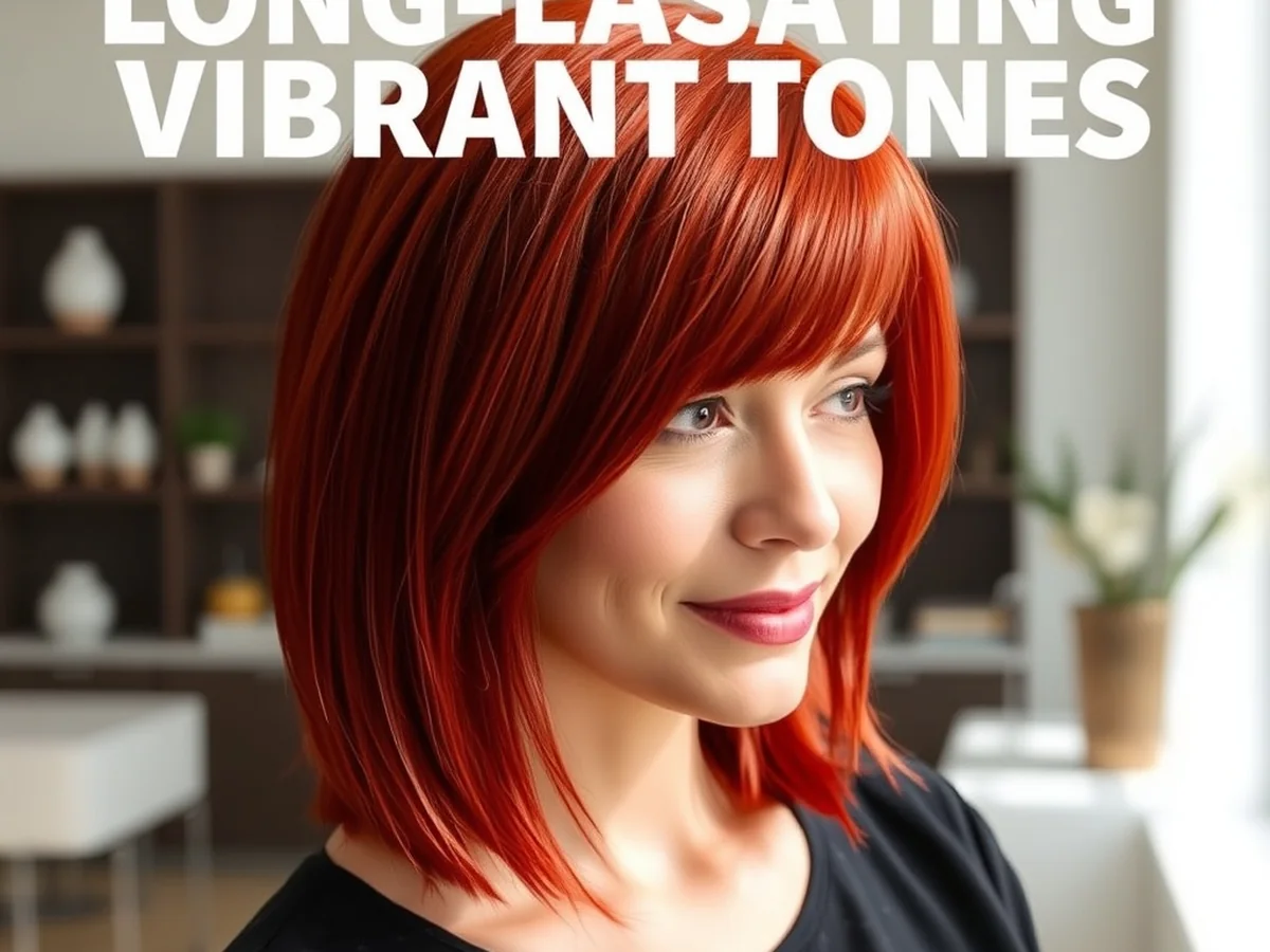 Long-Lasting Vibrant Tones - Trendy Hair Colors