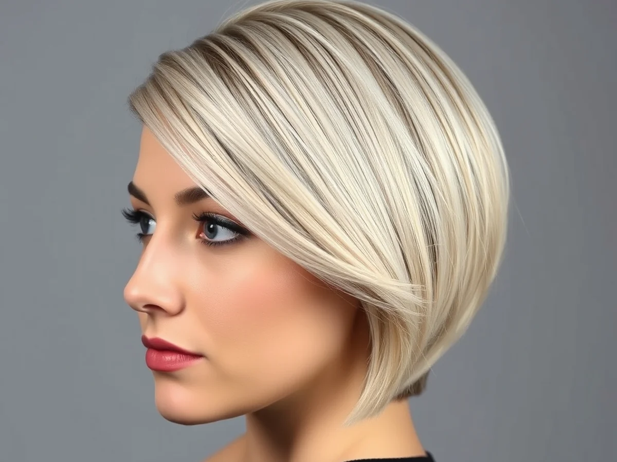 Asymmetric Short Cut - versatile short hair