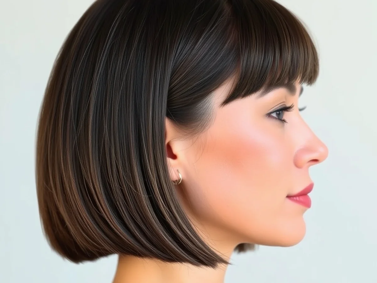 Classic A-Line Bob - versatile short hair