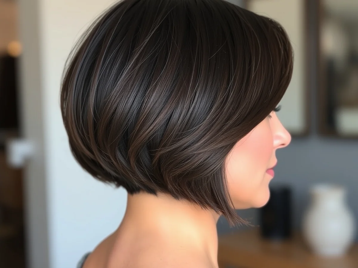 Inverted Bob Style - versatile short hair