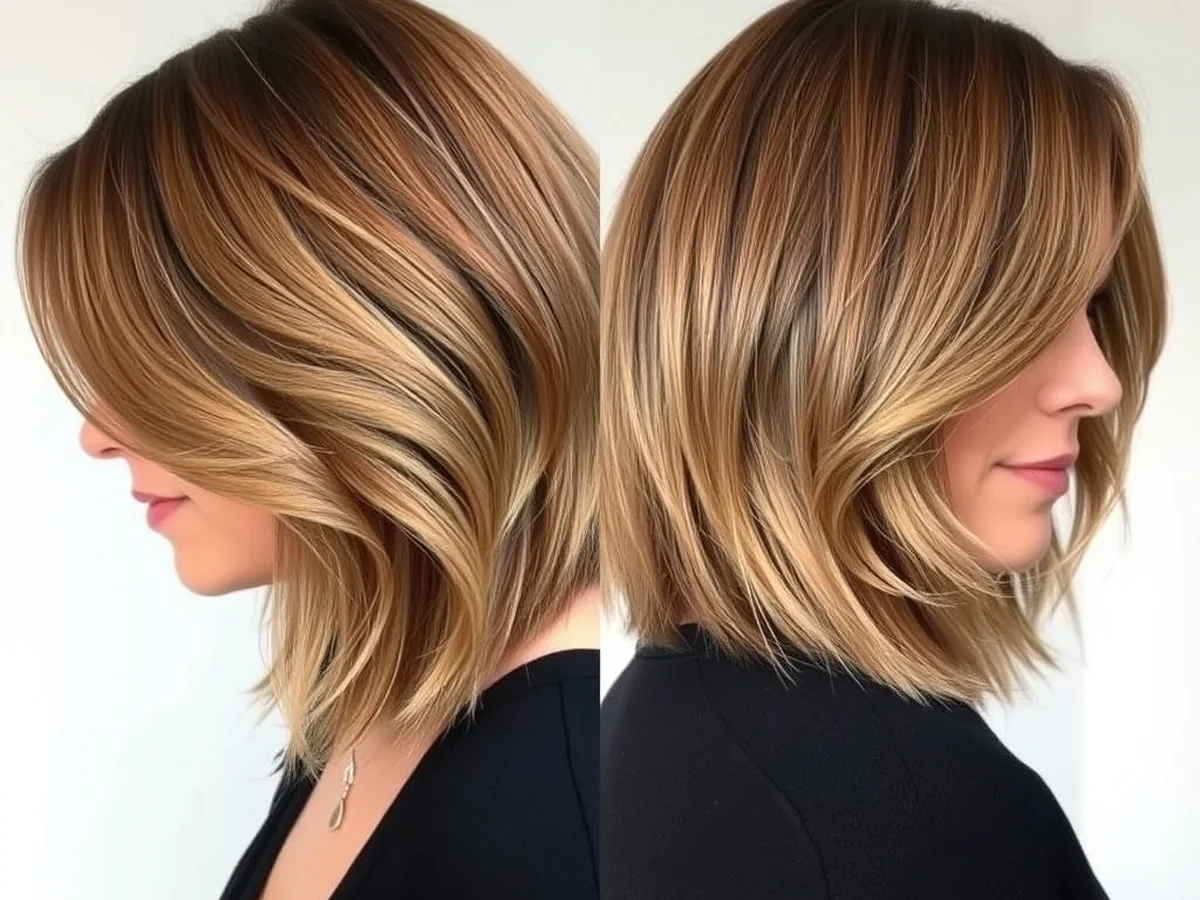 Layered Ear-Length Cut - versatile short hair