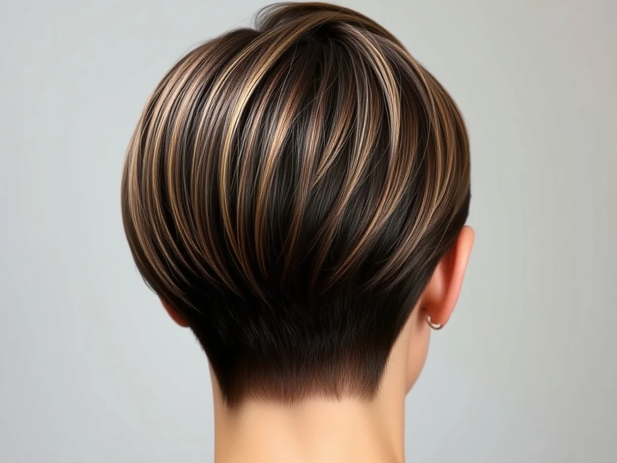 Tapered Back Cut - versatile short hair