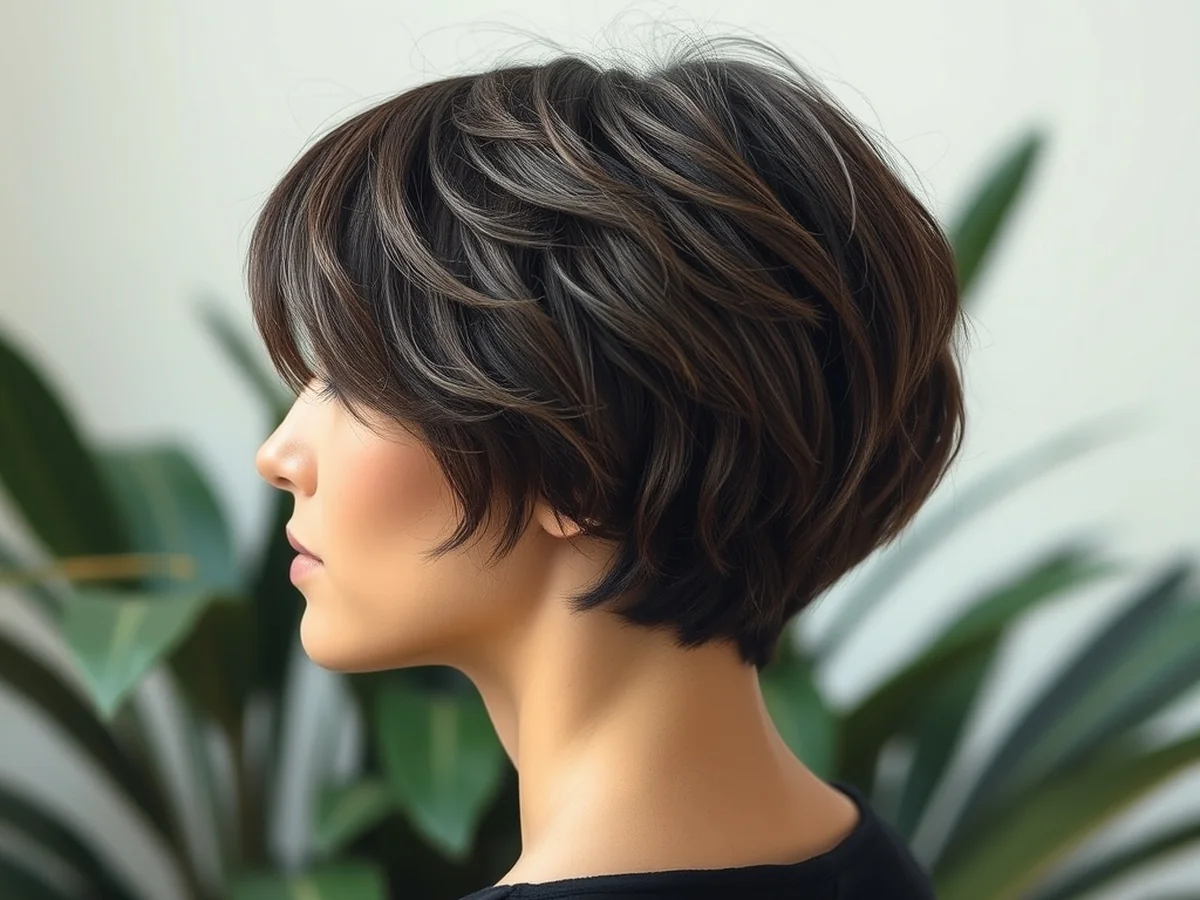 Textured Crop Cut - versatile short hair