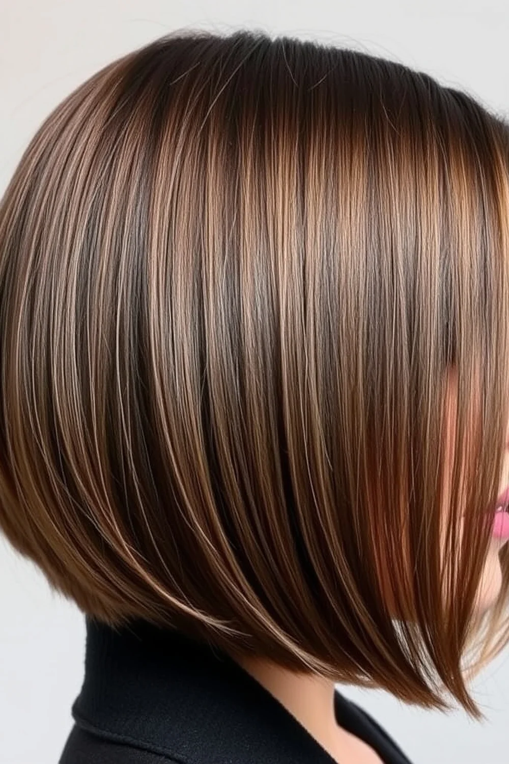 Polished winter bob style - wchic winter bob haircut