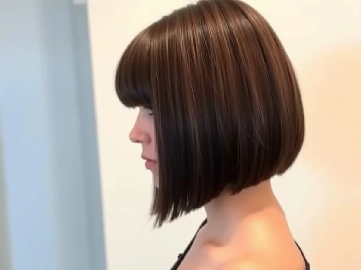 Bangs With Bob - women bob hairstyles
