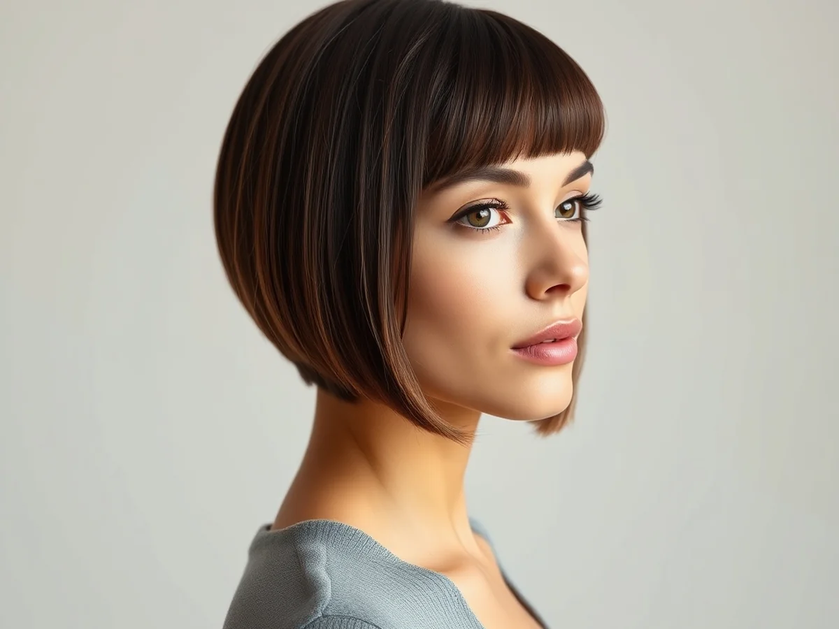 Classic Chin Bob - women bob hairstyles