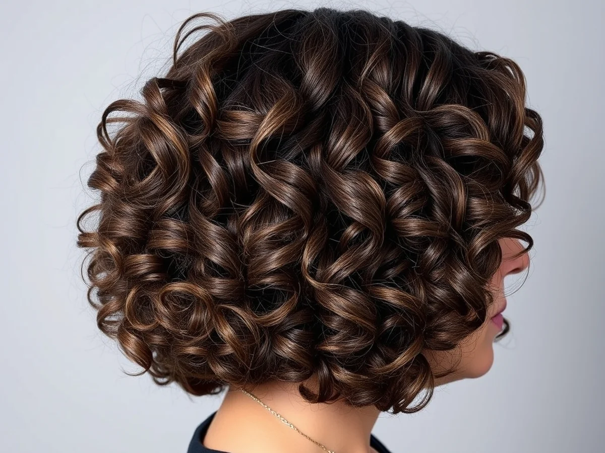 Curly Bob Haircut - women bob hairstyles