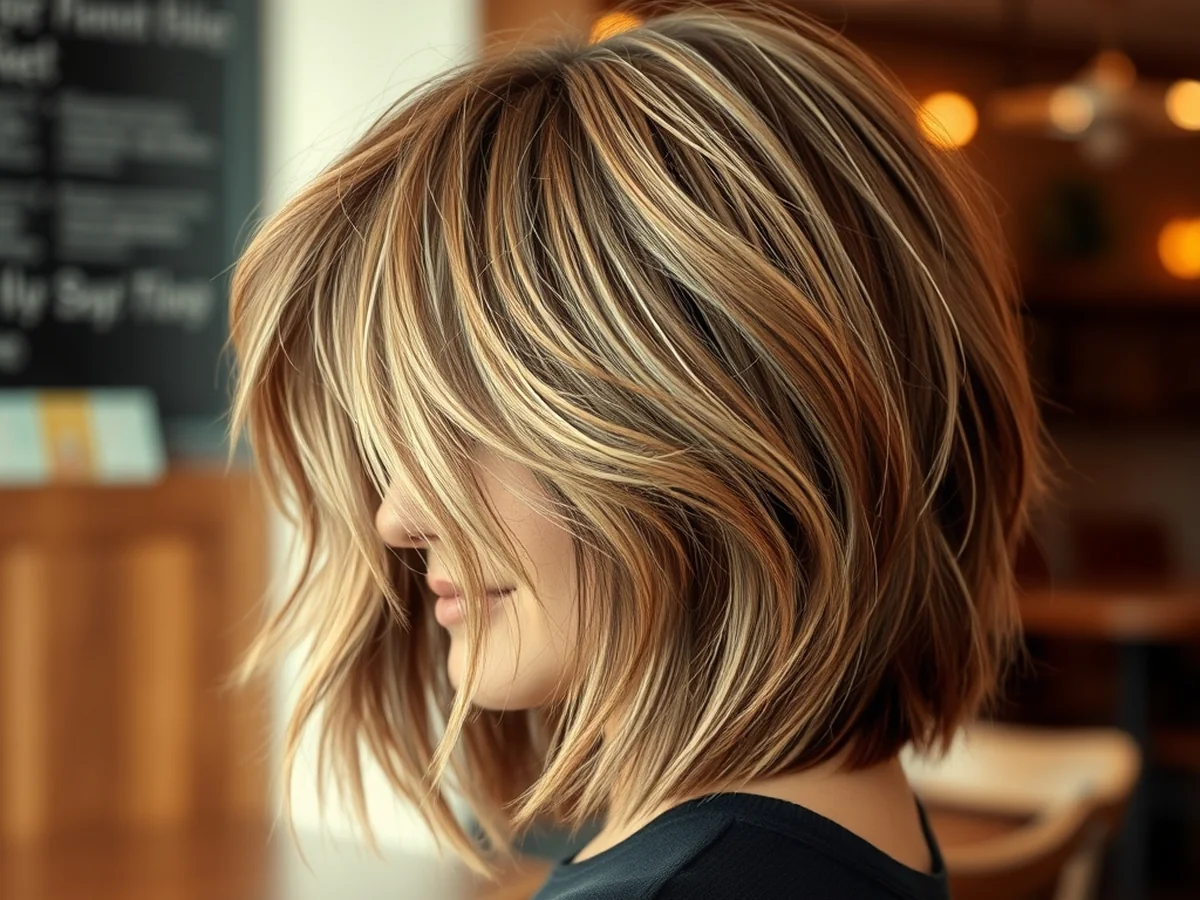 Shaggy Bob Cut - women bob hairstyles